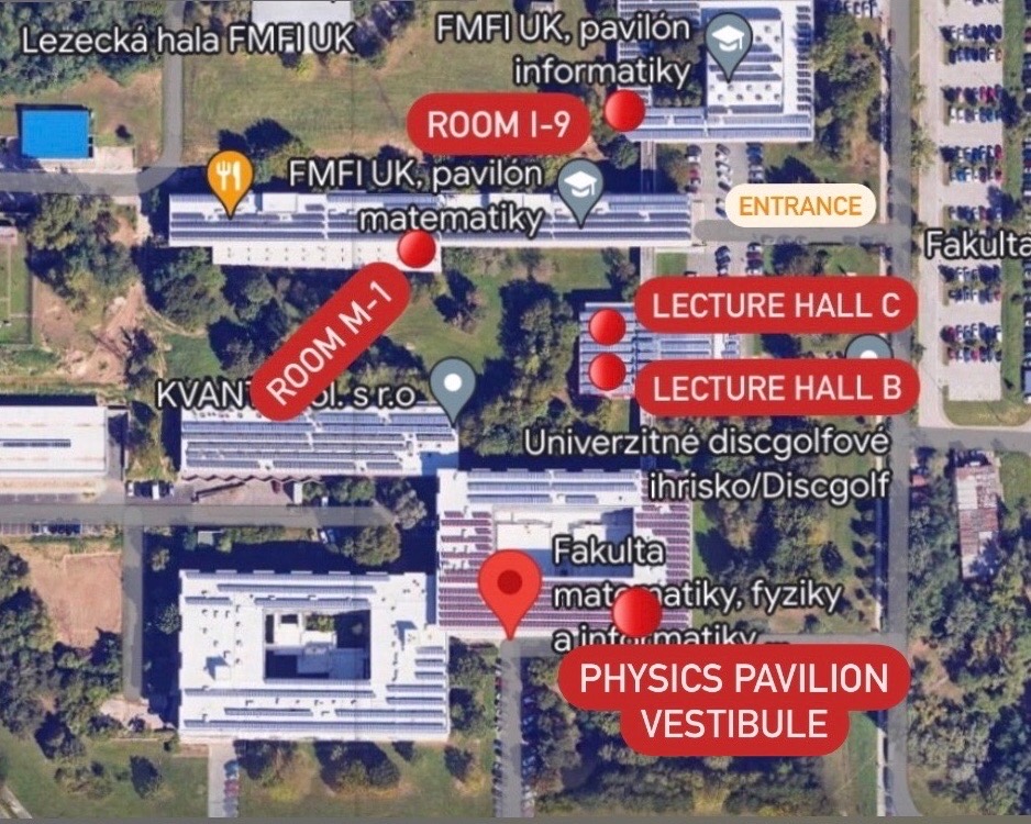 fmfi map of rooms for conference
